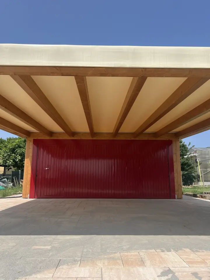 Tettoia garage